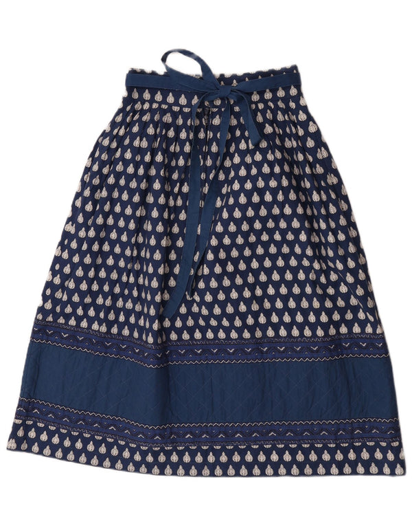 Charles Demery ženska suknja A-kroja s apstraktnim uzorkom W28 srednje plave boemske boje