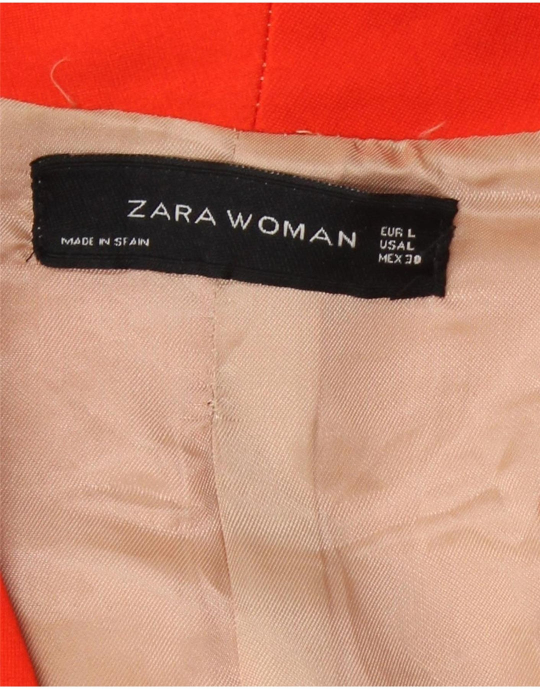 Zara ženska bolero jakna UK 14 velika narančasta viskoza