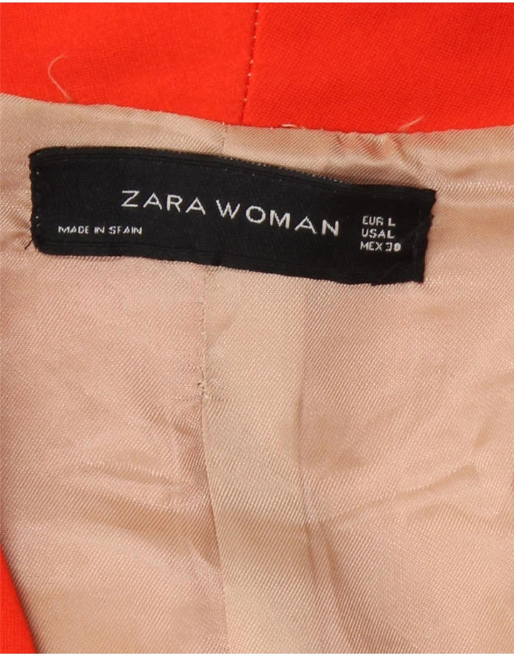 Zara ženska bolero jakna UK 14 velika narančasta viskoza