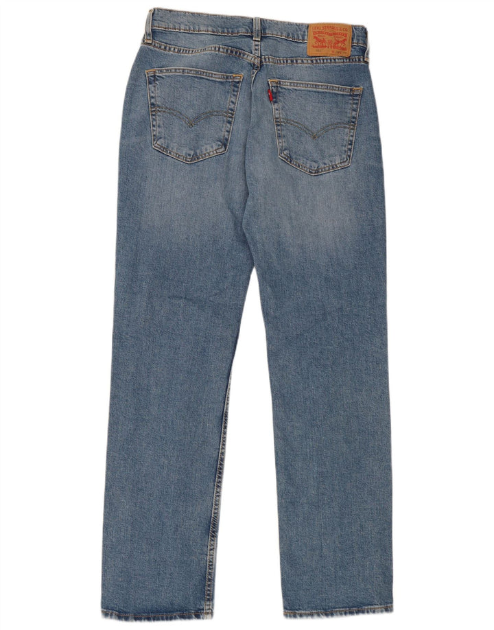 Levi's muške 514 ravne traperice W32 L32 plavi pamuk
