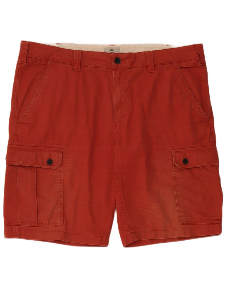 Timberland muške kargo kratke hlače W40 XL crveni pamuk