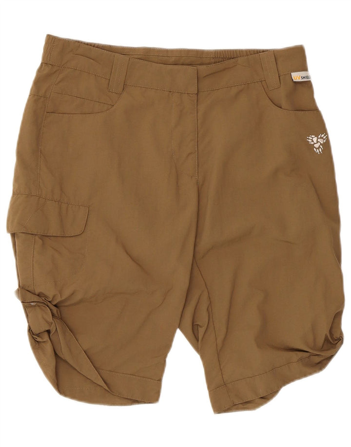 Jack Wolfskin ženske kargo kratke hlače UK 8/10 male W30 bež poliamid