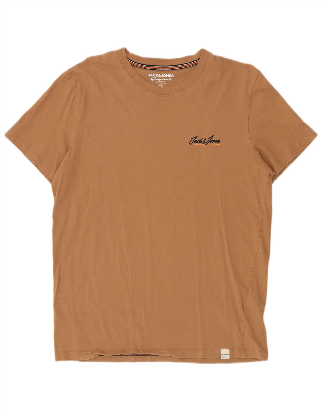 Jack & Jones muška majica kratkih rukava Veliki smeđi pamuk