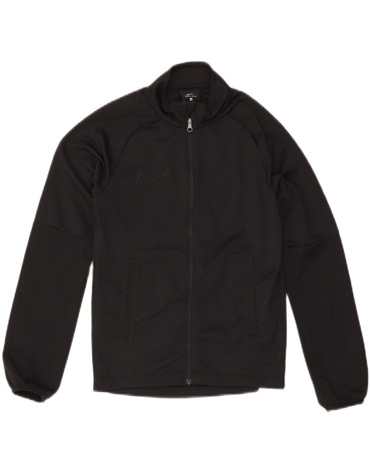 Nike Boys Dri Fit Trenirka Gornja jakna 10-11 godina srednje crna poliester