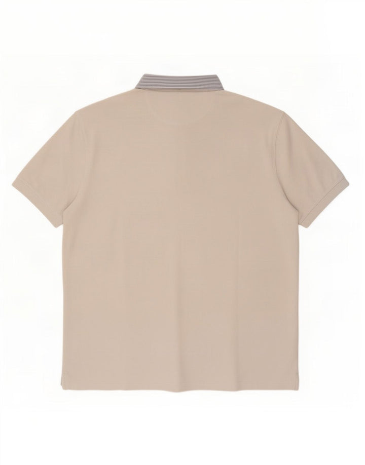 Massimo Dutti muška polo majica 2XL bijeli pamuk