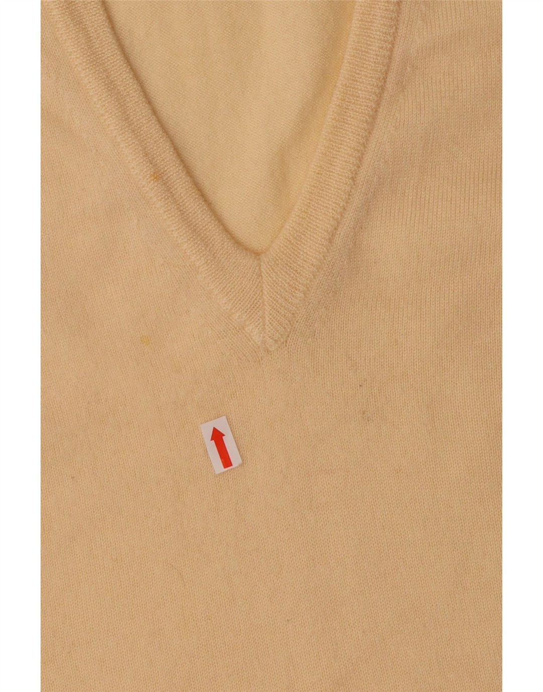 POLO muški prsluk s V-izrezom IT 52 Velika žuta djevičanska vuna