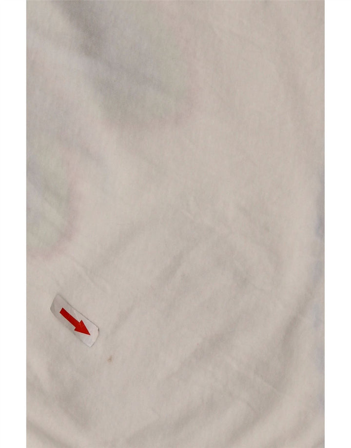 DESIGUAL Ženska grafička asimetrična majica tunike UK 18 XL Raznobojna cvjetna