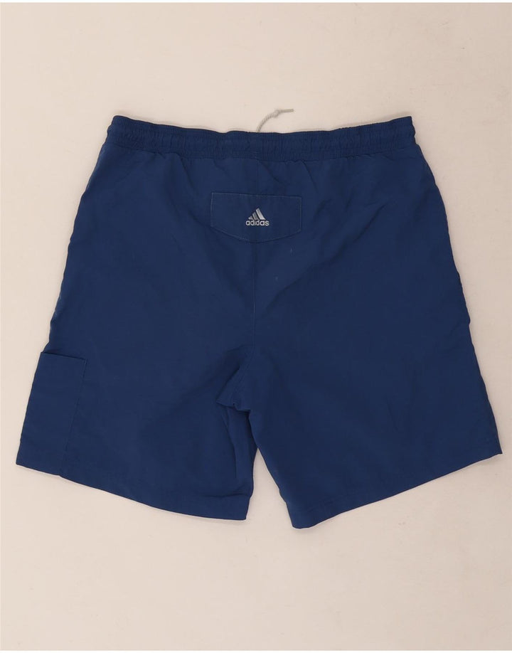 Adidas male sportske kratke hlače od plavog poliamida