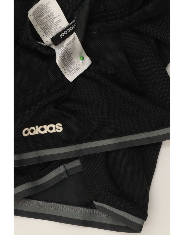 Sportske kratke hlače ADIDAS Climacool za dječake 11-12 godina, crni poliester