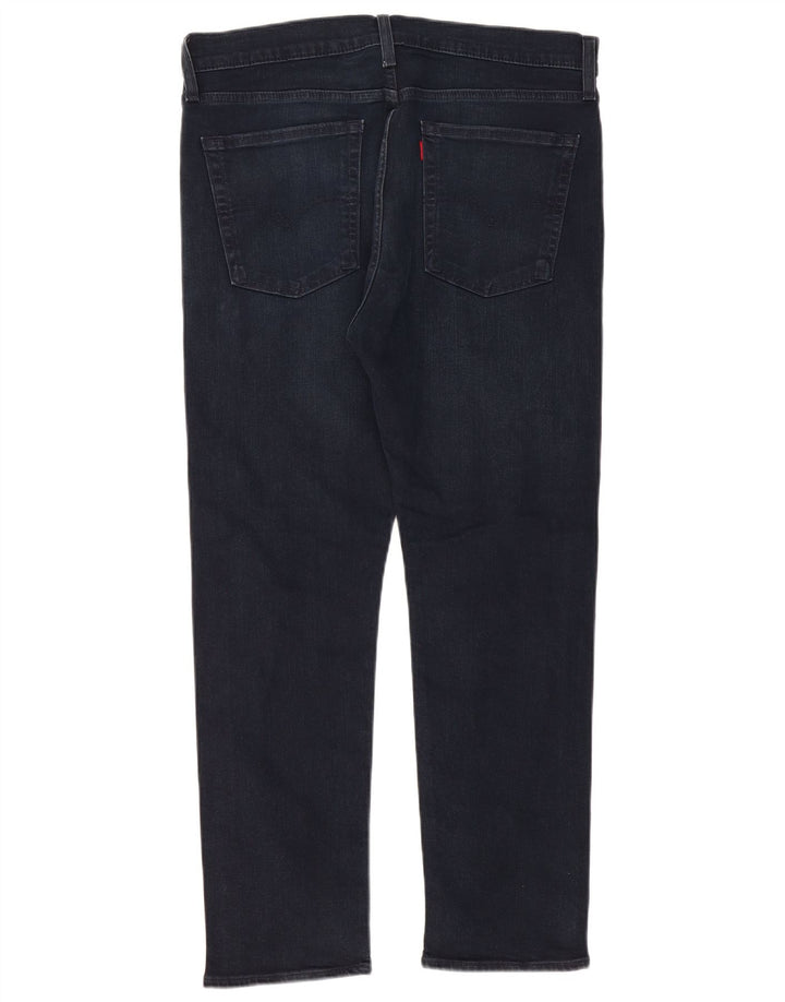 Levi's muške uske traperice W38 L30 tamnoplavi pamuk
