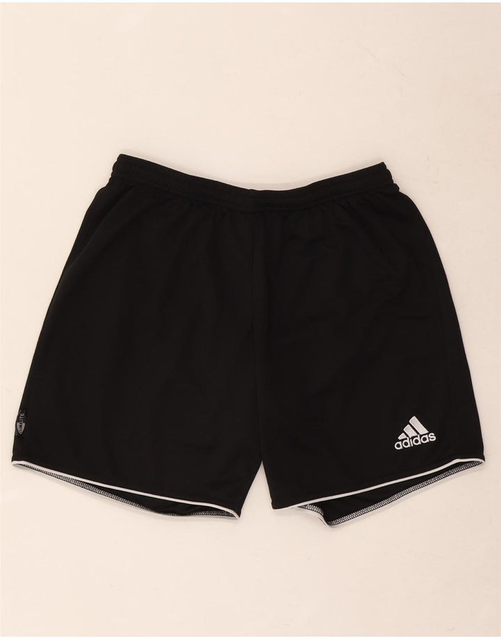 Adidas muške sportske kratke hlače Climalite srednje crne boje od poliestera