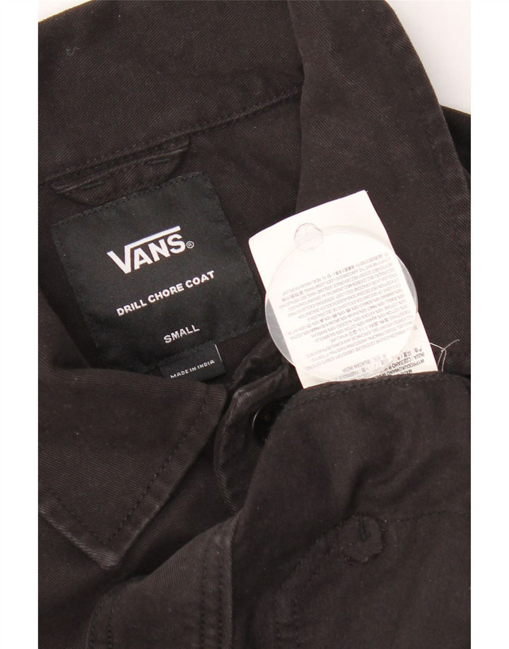 Vans muška grafička traper jakna UK 36 Mala crna pamuk