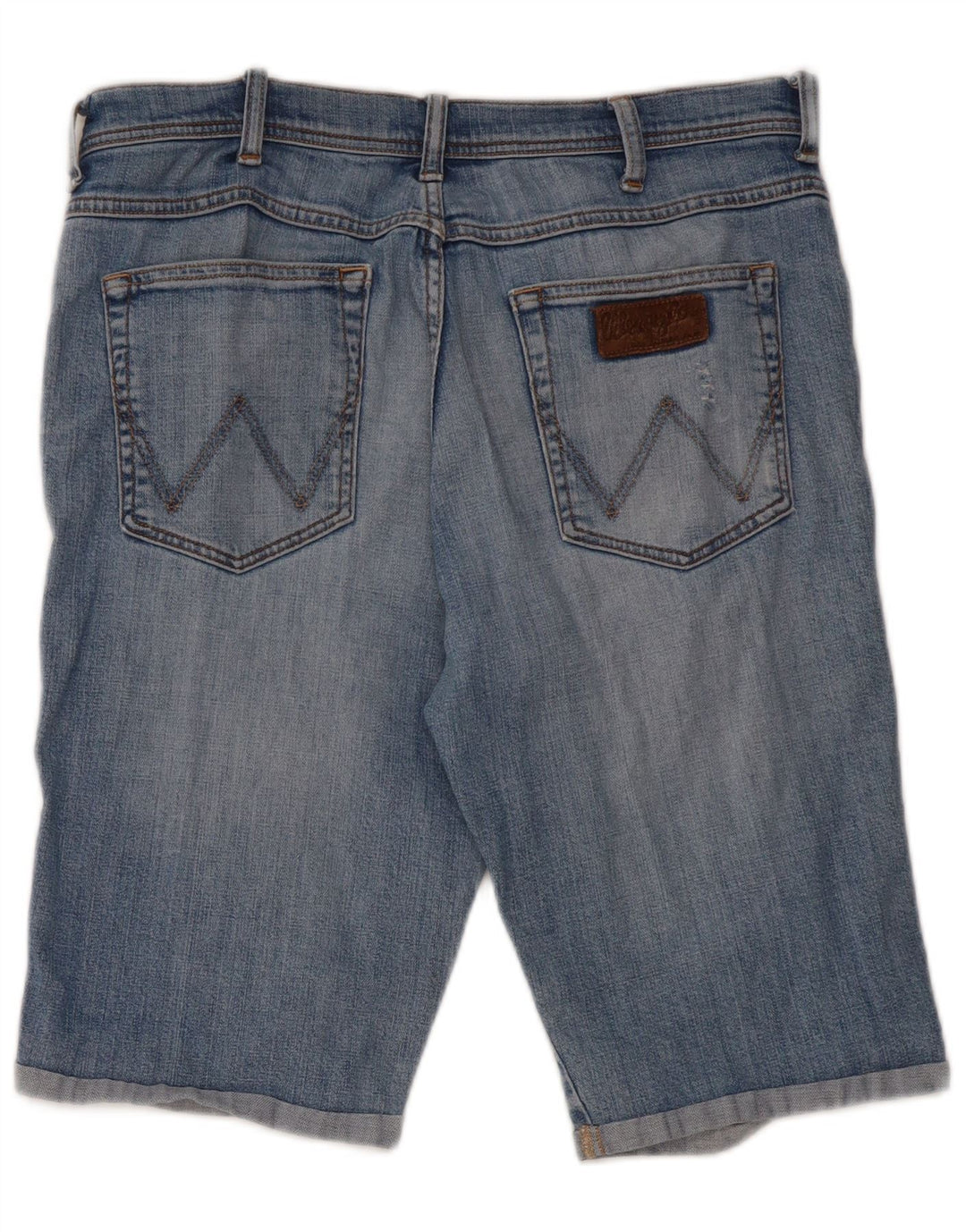 Wrangler muške kratke traper kratke hlače W34 veliki plavi pamuk