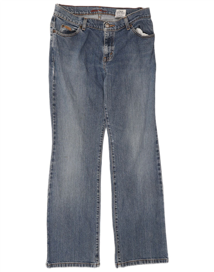 Eddie Bauer Ženske Bootcut traperice US 8 srednje W28 L32 plavi pamuk
