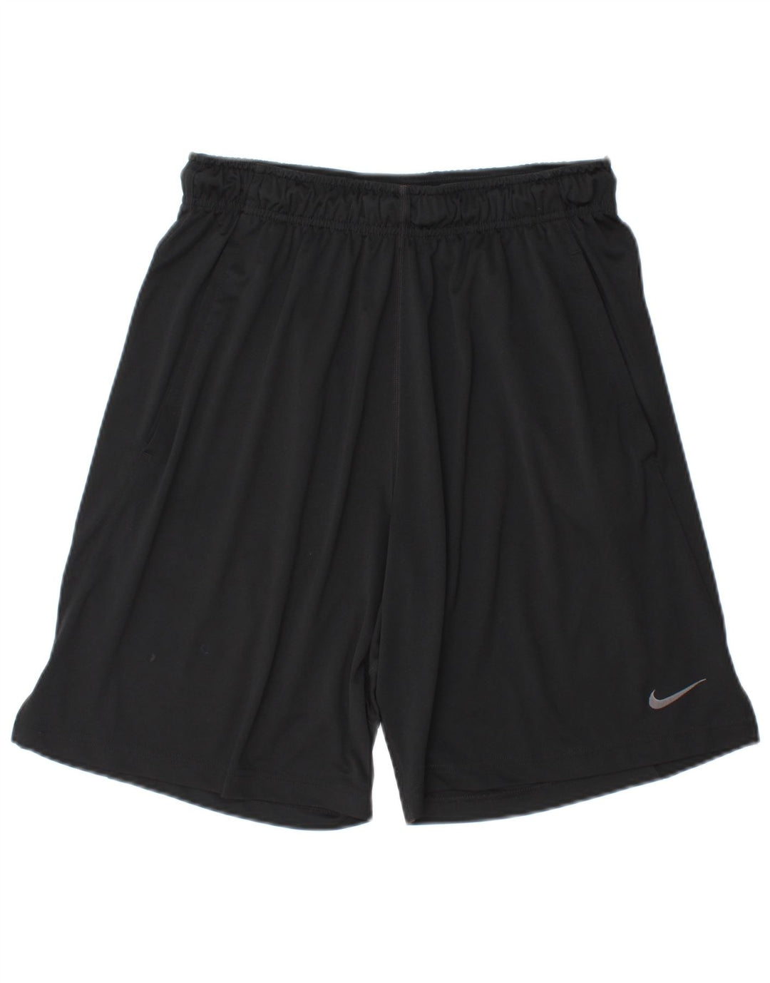 Nike muške Dri Fit sportske kratke hlače srednje crne boje od poliestera