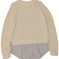 Marks & Spencer ženski džemper s okruglim izrezom UK 14 Large Off White