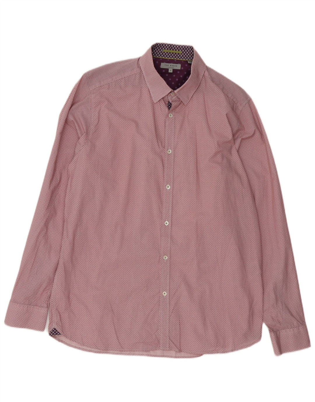 Muška košulja Ted Baker, veličina 5 XL, crveni cvjetni pamuk