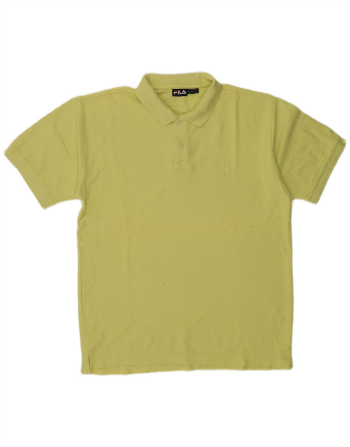 Fila muška polo majica velika žuta pamučna