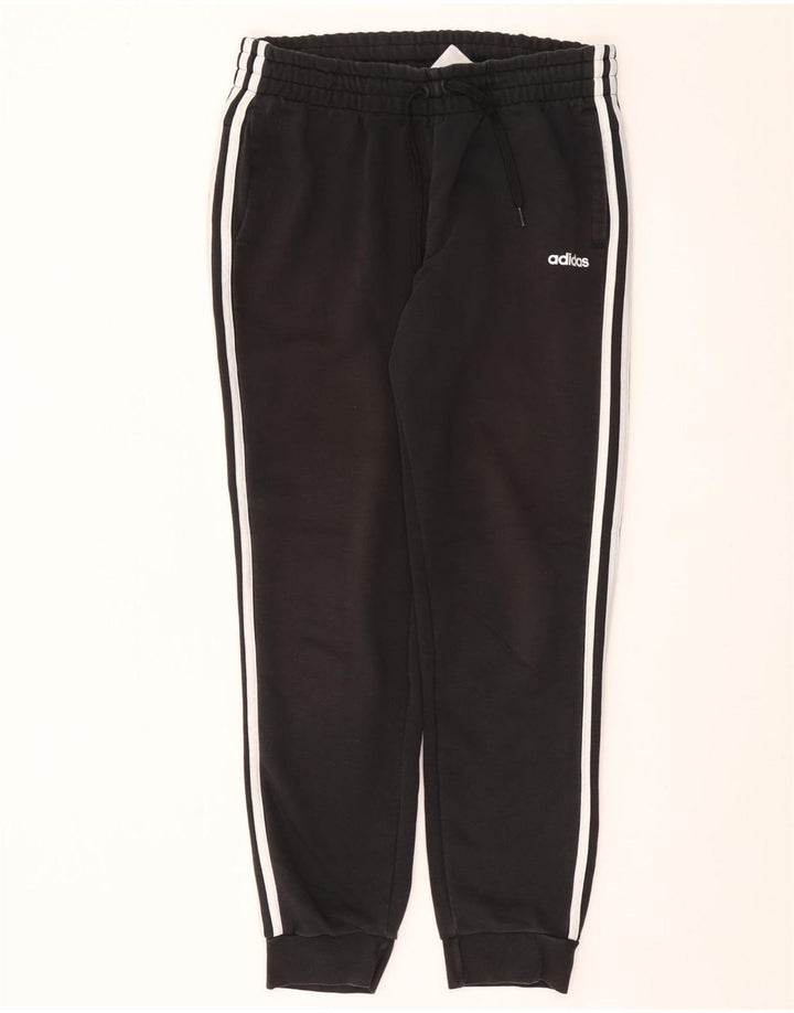 ADIDAS Ženska trenirka Hlače Joggers UK 16/18 Veliki crni pamuk