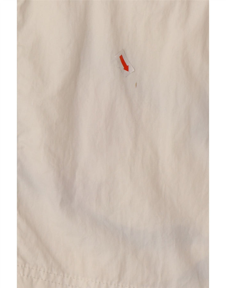 TOMMY HILFIGER Muške kratke hlače za kupanje srednje bijele boje s grafičkim motivima