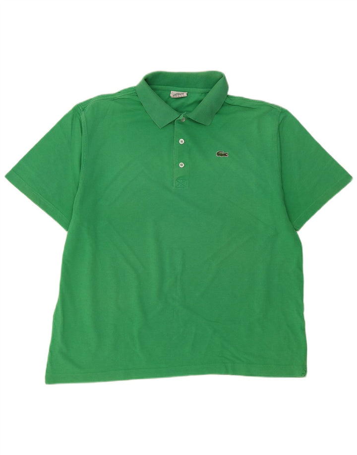 LACOSTE muška polo majica veličina 7 2XL zeleni pamuk