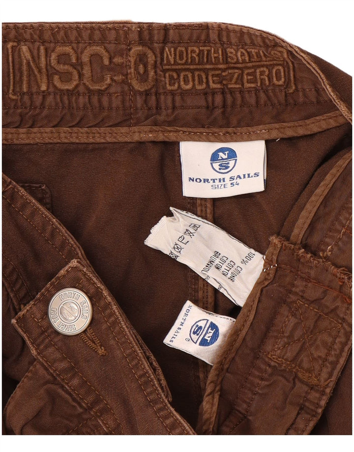 North Sails Muške kargo kratke hlače IT 54 2XL W32 Smeđi pamuk