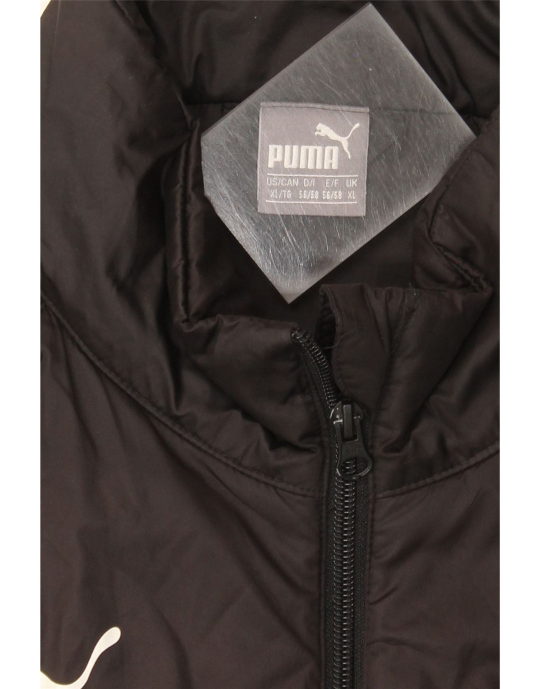 Puma muška podstavljena jakna AC Milan UK 42 XL crna