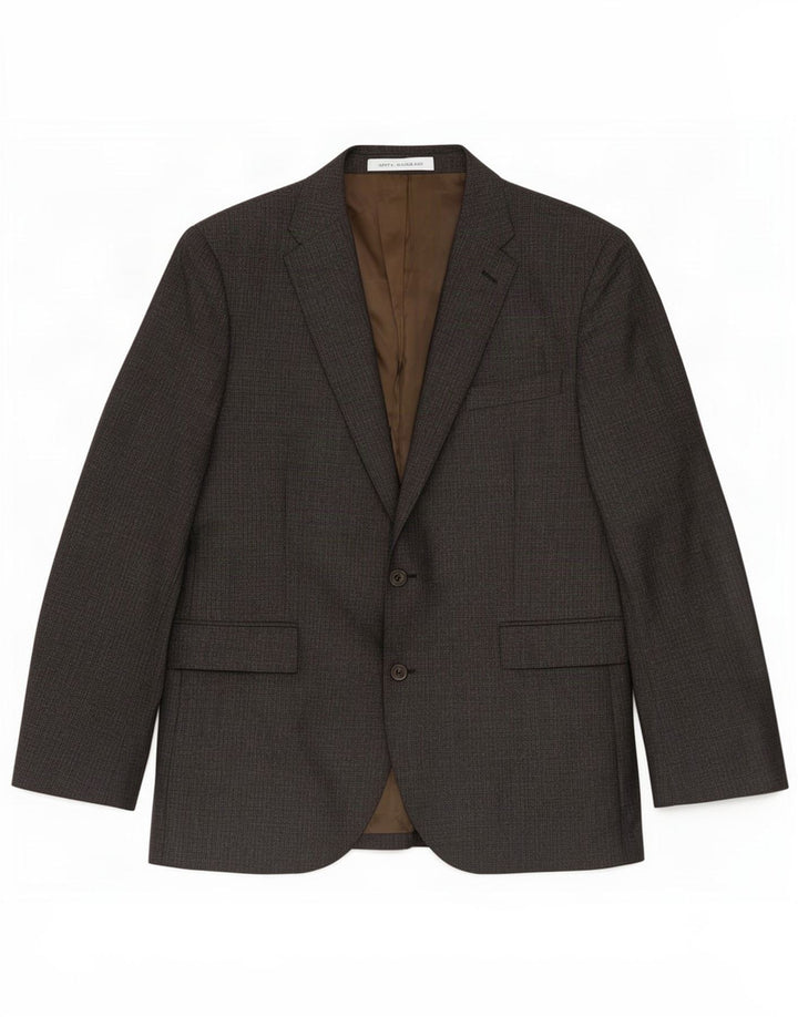John Lewis muška jakna s dva gumba UK 44 2XL siva vuna