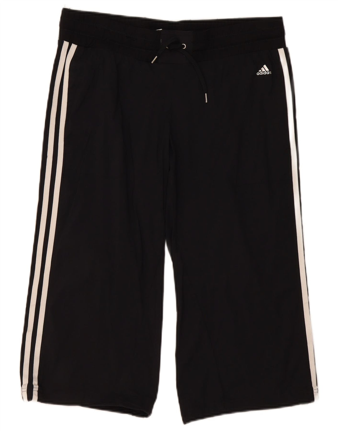 ADIDAS Ženske Climacool Capri Trenirke Hlače UK 12 srednje crne