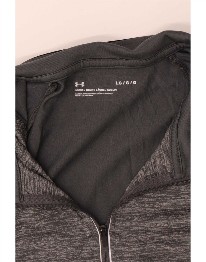 Under Armour, gornji dio trenirke s patentnim izrezom, velika siva boja