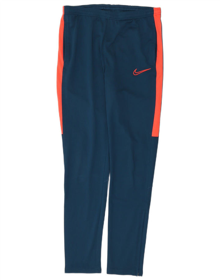 NIKE muške Dri Fit hlače za trenirku, poliester srednje plave boje