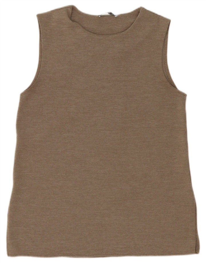 Zara ženski prsluk Top UK 10 Small Beige