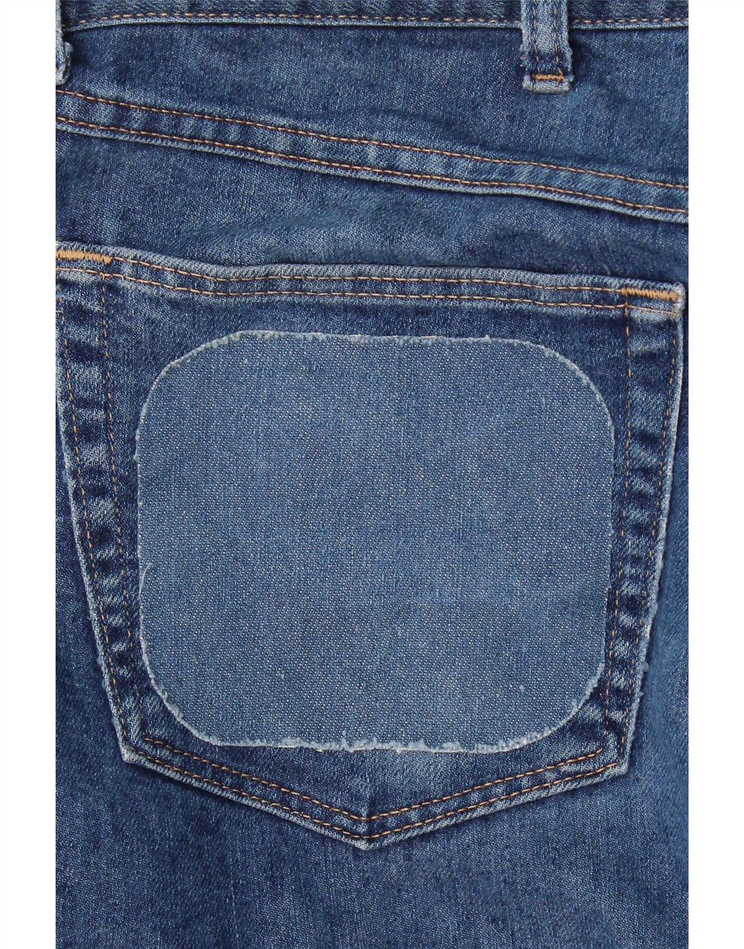 Wrangler ženske ravne traperice regularnog kroja W40 L29 plavi pamuk