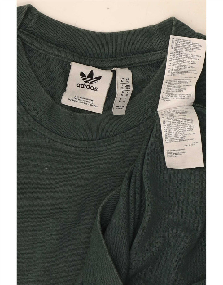 Adidas muška majica kratkih rukava Srednje zeleni pamuk