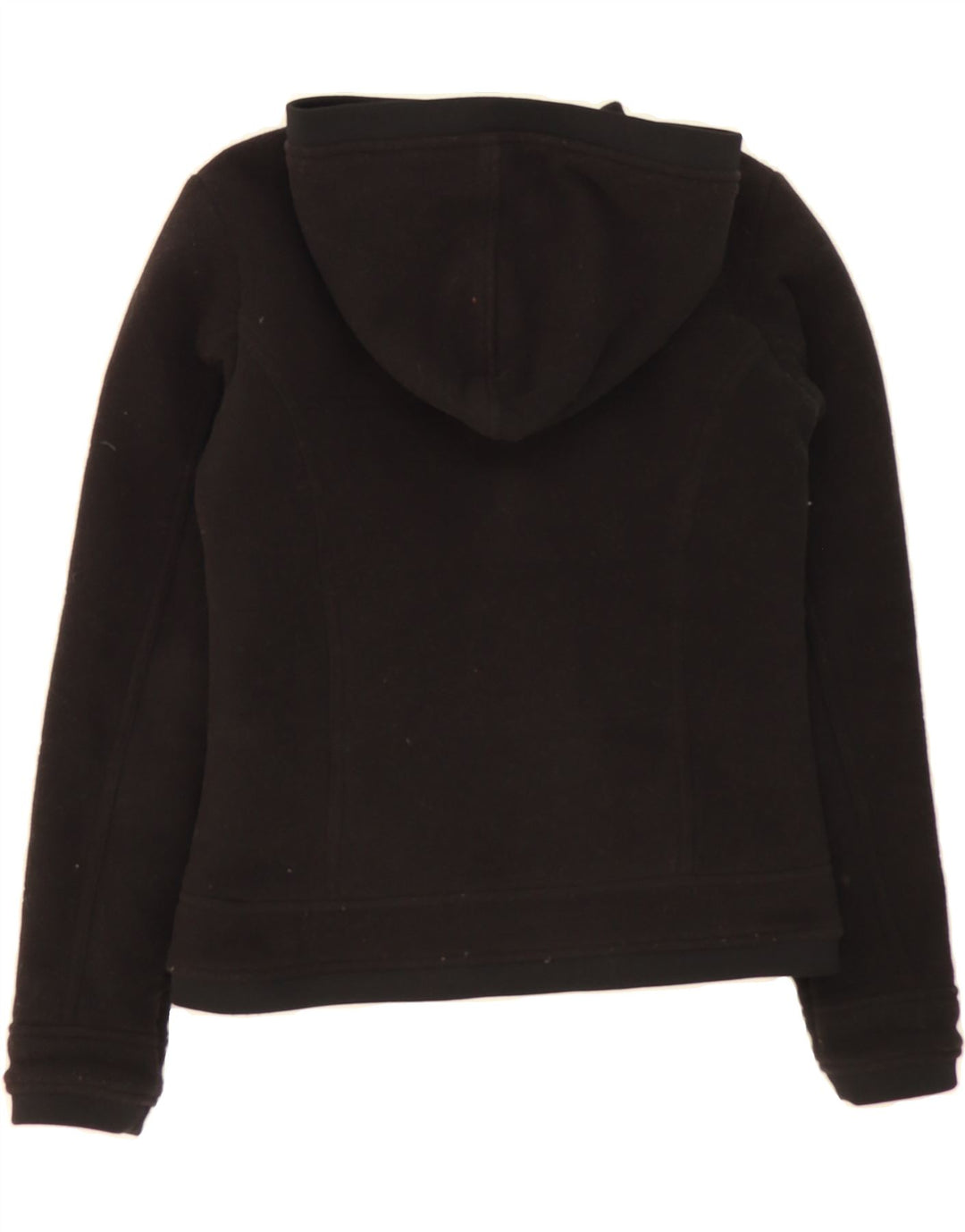 CHAMPION Womens Zip Hoodie Sweater UK 10 Small Black Polyester Vintage Champion and Second-Hand Champion from Messina Hembry 