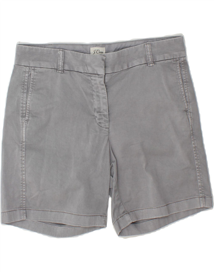 J. CREW Womens Chino Shorts US 10 Large W34  Grey Vintage J. Crew and Second-Hand J. Crew from Messina Hembry 