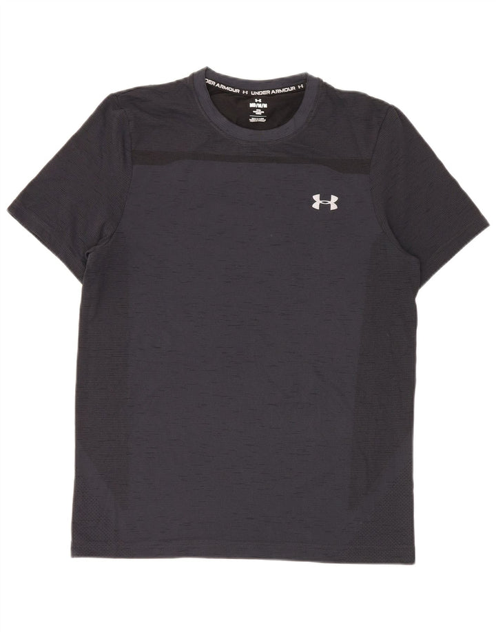 Under Armour muška pripijena majica kratkih rukava srednje tamnoplava