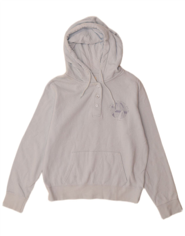 Rip Curl ženska majica s kapuljačom s dugmadima i ovratnikom UK 2 2XS plava