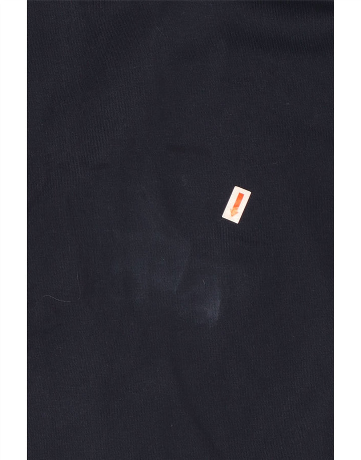 FILA muški pulover s kapuljačom s patentnim zatvaračem, veliki tamnoplavi pamuk