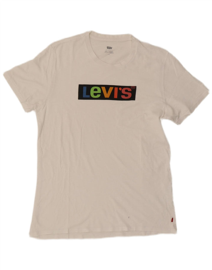 Levi's muška velika bijela majica s grafičkim motivima