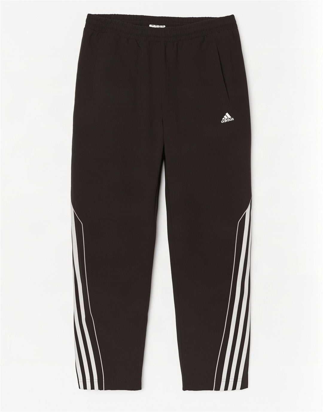 Adidas muške trenirke srednje crne poliesterske hlače