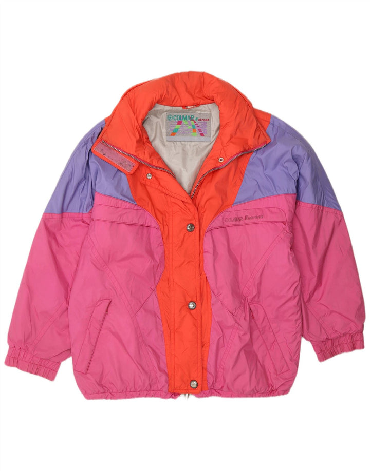 Colmar ženska velika skijaška jakna EU 42 XL Pink Colourblock 90-ih