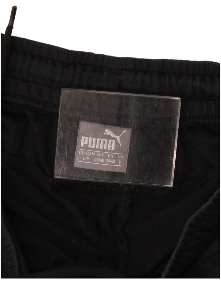 Puma muške trenirke s trenirkama male crne