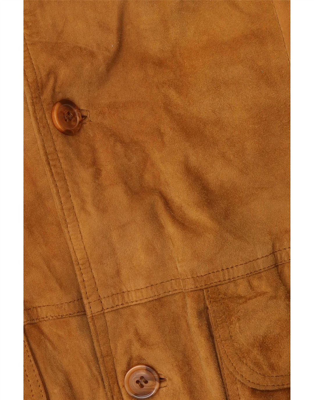 Vintage muška bomber jakna od brušene kože IT 54 2XL bež koža