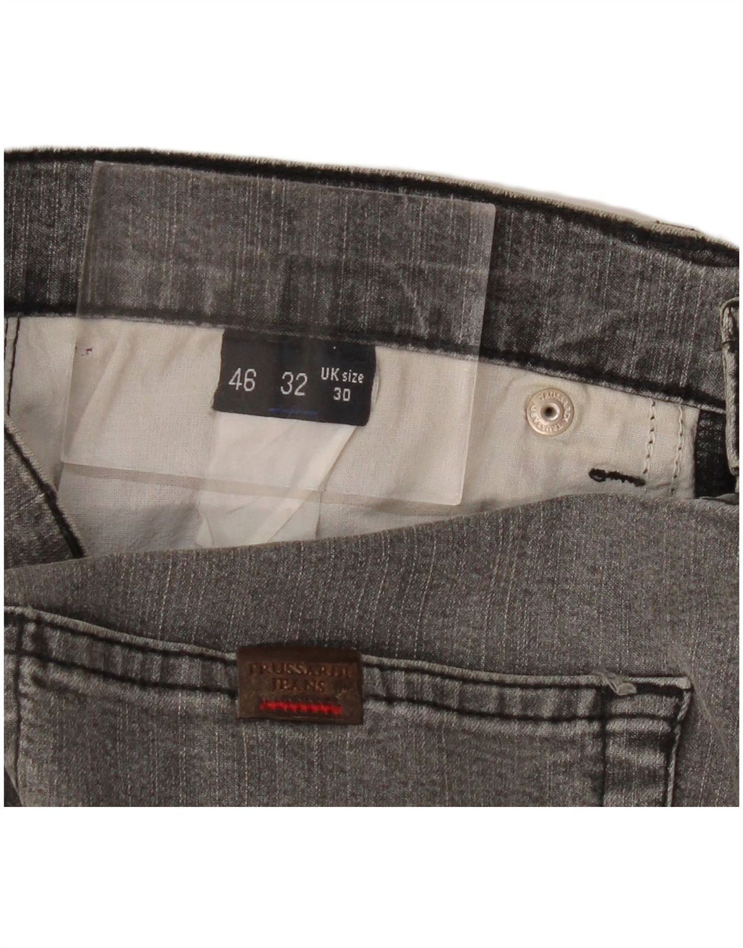 Trussardi ženske traper kratke hlače W30 srednje sive