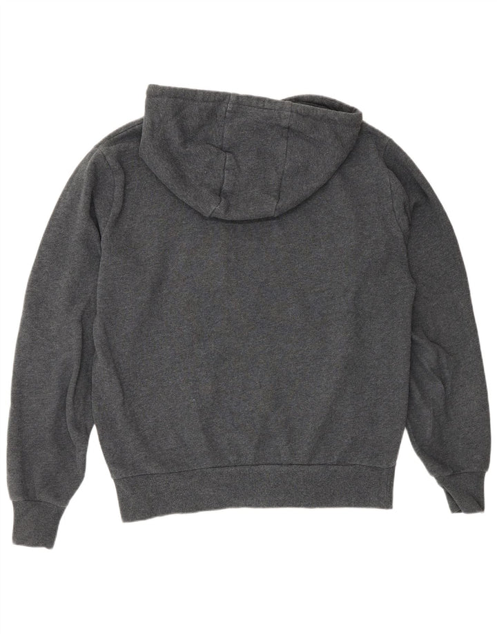 Ellesse muška majica s kapuljačom srednje sive boje, pamuk