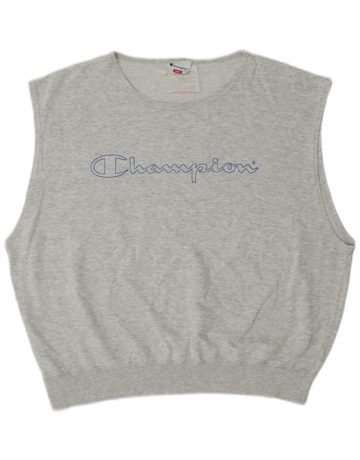 Champion ženska majica s velikim grafičkim motivima, UK 16 velika siva