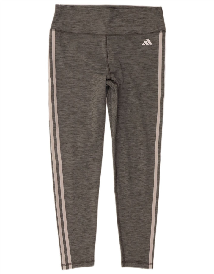 Adidas ženske tajice UK 16/18 veliki sivi poliester