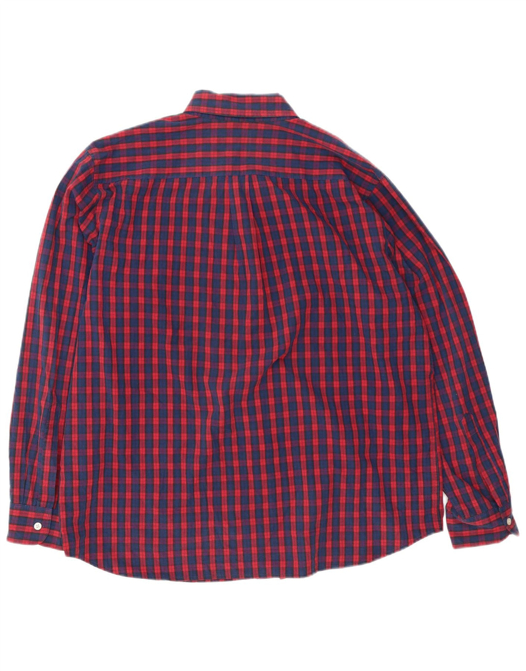 Dockers muška standardna košulja XL, crveni karirani pamuk