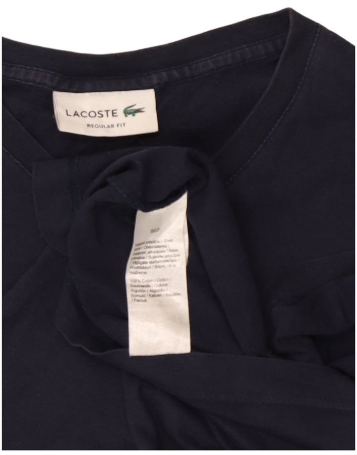 Lacoste muška majica srednjeg kroja, tamnoplavi pamuk